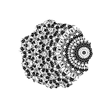 Siyah ve beyaz dokular. grunge soyut vektör yüzeyi 