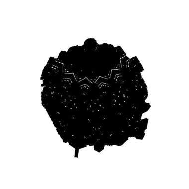 Siyah ve beyaz dokular. grunge soyut vektör yüzeyi 