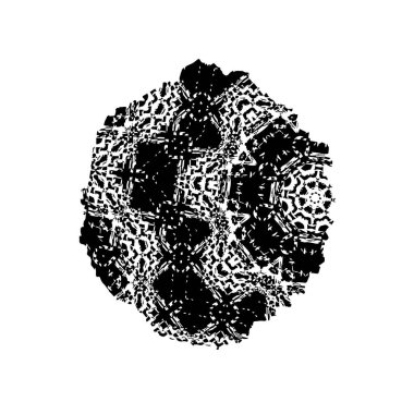 Siyah ve beyaz dokular. grunge soyut vektör yüzeyi 