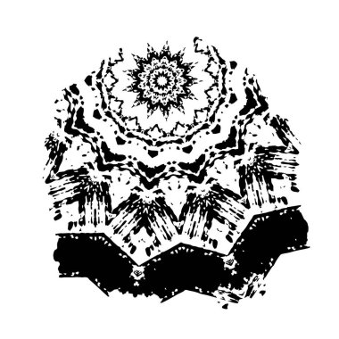 arkaplanda siyah mürekkep fırçası darbesi. 