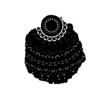 arkaplanda siyah mürekkep fırçası darbesi. 