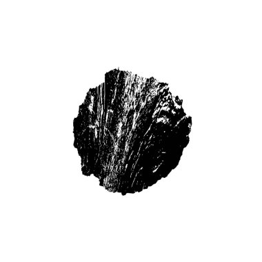 arkaplanda siyah mürekkep fırçası darbesi. 