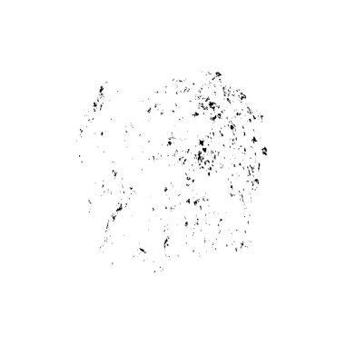 Beyaz arka planda siyah mürekkep fırça sıyrık. 