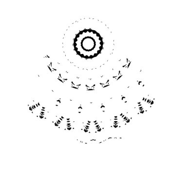 soyut siyah ve beyaz monokrom dokusu arkaplanı