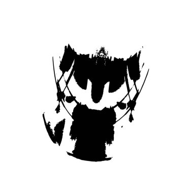 soyut siyah ve beyaz monokrom dokusu arkaplanı