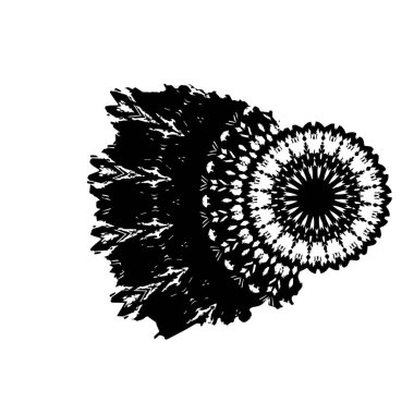 Soyut arkaplan. Monokrom dokusu. Siyah ve beyaz desenli arkaplan