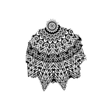 Soyut arkaplan. Monokrom dokusu. Siyah ve beyaz desenli arkaplan