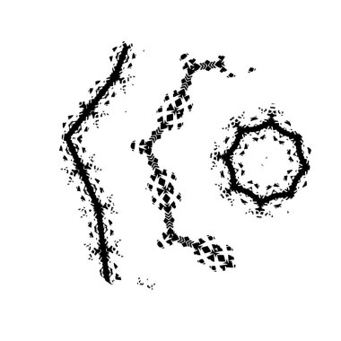 Soyut arkaplan. Monokrom dokusu. Siyah ve beyaz desenli arkaplan