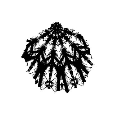 Soyut arkaplan. Monokrom dokusu. Siyah ve beyaz desenli arkaplan