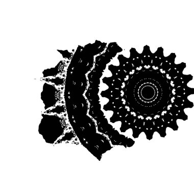 Soyut arkaplan. Monokrom dokusu. Siyah ve beyaz desenli arkaplan