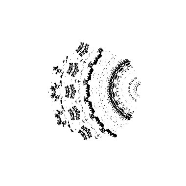 Soyut arkaplan. Monokrom dokusu. Siyah ve beyaz desenli arkaplan