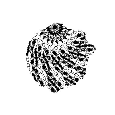 soyut grunge fırça darbesi, elle çizilmiş doku