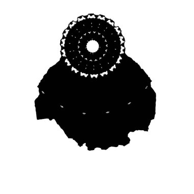 soyut grunge fırça darbesi, elle çizilmiş doku