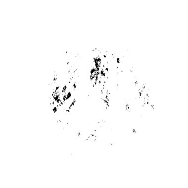 creative element of black brush stroke on white background 