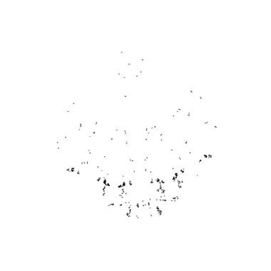 creative element of black brush stroke on white background 