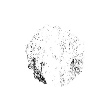 creative element of black brush stroke on white background 