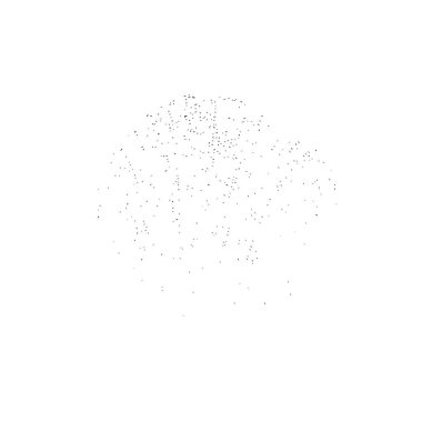 creative element of black brush stroke on white background