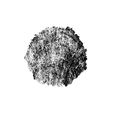 Vektör el siyah yuvarlak şekil çizdi. Soyut arkaplan. grunge dokusu.