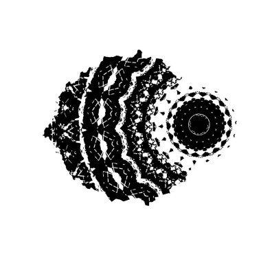 Çiçeklerle soyut çiçek desenleri çizilmiş.