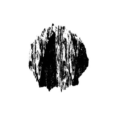 Mürekkep darbesi. siyah mürekkep fırçası vuruşu