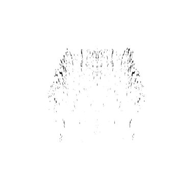 creative element of black brush stroke on white background