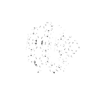 creative element of black brush stroke on white background