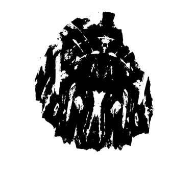 vektör mürekkebi grunge fırça darbesi.