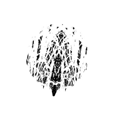 vektör mürekkebi grunge fırça darbesi.