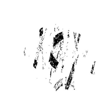 Beyaz arkaplanda soyut grunge baskısı, vektör illüstrasyon tasarımı