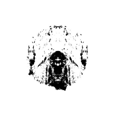 Soyut grunge siyah beyaz desenli arkaplan.