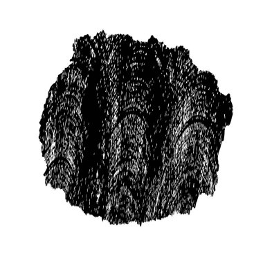 grunge fırça darbesi vektörü siyah