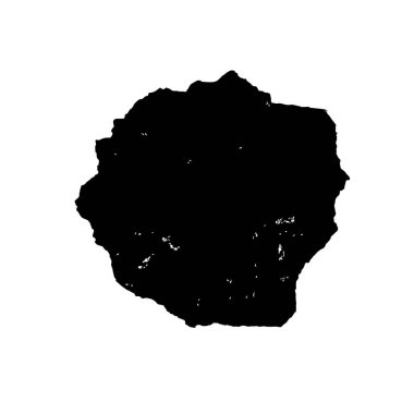 vektör siyah ve beyaz grunge haritası. beyaz arkaplanda izole edilmiş.