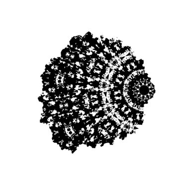 Logonuz için el çizimi mandala tasarımı, dövme, parmak izi, logo, etiket, tişört, parmak izi.