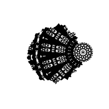 Soyut arkaplanın vektör çizimi