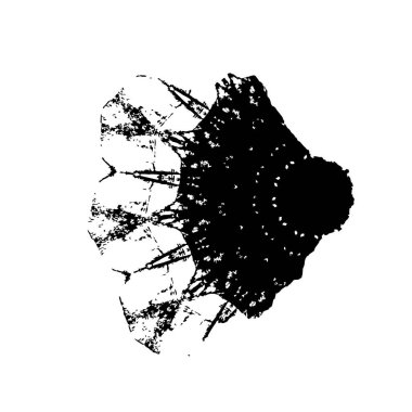 arkaplanda siyah mürekkep fırçası darbesi.