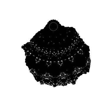 Beyaz arka planda izole edilmiş Noel çelengi.