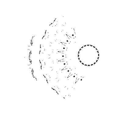 Uzayda beyaz bir gezegenin beyaz arka grubunda 3 boyutlu görüntülenmesi