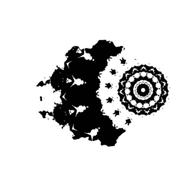 Virüs simgesi. vektör illüstrasyonu