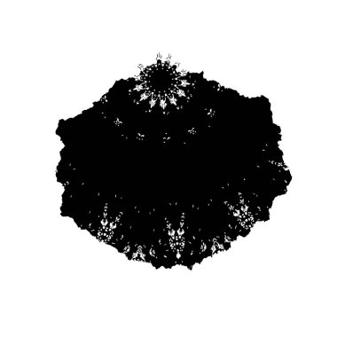 grunge siyah mürekkep sıçrama arkaplanı.