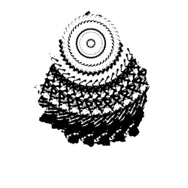 soyut el - çizilmiş arkaplan.