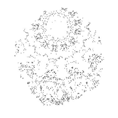 Çemberli soyut arkaplan