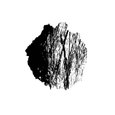 Beyaz arkaplanda soyut grunge baskısı, vektör illüstrasyon tasarımı