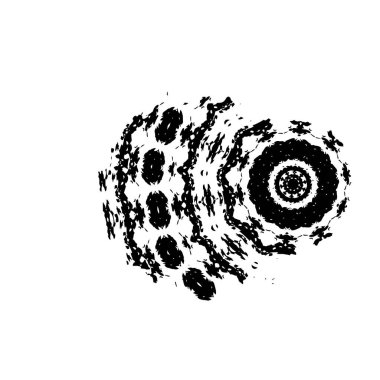 El çizimi vektör illüstrasyonu