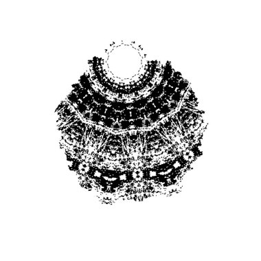 metin için alanı olan grunge arkaplanı