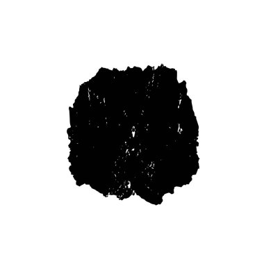 siyah fırça darbesi grafik dokusu. grunge etkisi soyut - boyalı ve.