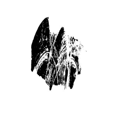 siyah ve beyaz soyut geometrik şekil. tasarım elemanı. vektör illüstrasyonu 