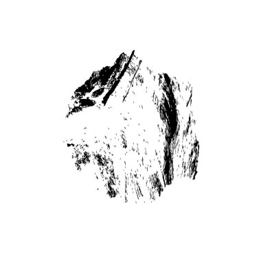 Beyaz arkaplanda soyut grunge baskısı, vektör illüstrasyon tasarımı