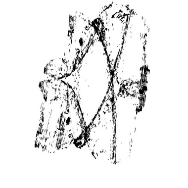 Beyaz arkaplanda soyut grunge baskısı, vektör illüstrasyon tasarımı