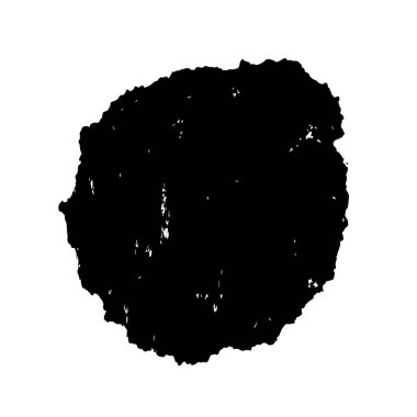 Siyah mürekkep fırça darbelerinin vektör çizimi elle boyanmış mürekkep ve beyaz arka planda siyah izole. el çizimi tasarım elemanları.