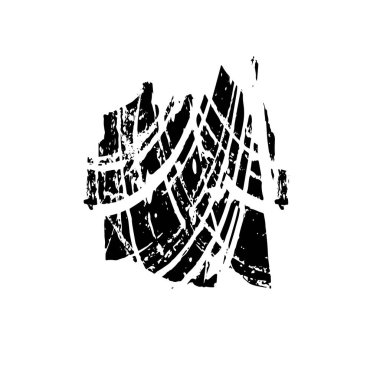 Siyah mürekkep fırça darbelerinin vektör çizimi elle boyanmış mürekkep ve beyaz arka planda siyah izole. el çizimi tasarım elemanları.